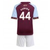 Aston Villa Boubacar Kamara #44 Hjemmedraktsett Barn 2025-26 Kortermet (+ korte bukser)